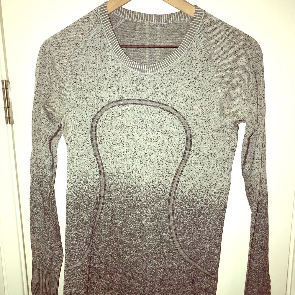 Swiftly LS grey ombré